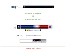 Tablet Screenshot of kennethmaloney.com